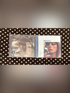Red TV and Midnights Taylor Swift CD bundle